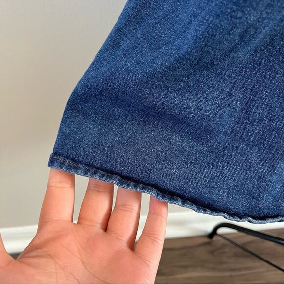 Y2K Plus Size Denim Rhinestone Detail Maxi Skirt Women’s Size XXL Western Rodeo - Picture 5 of 7